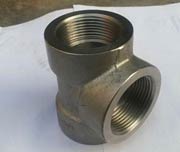 1/2 To 1/2 Inch Carbon Steel Threaded Reducing Tee