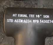 ASTM A234 Grade WP9 Reducing Tee